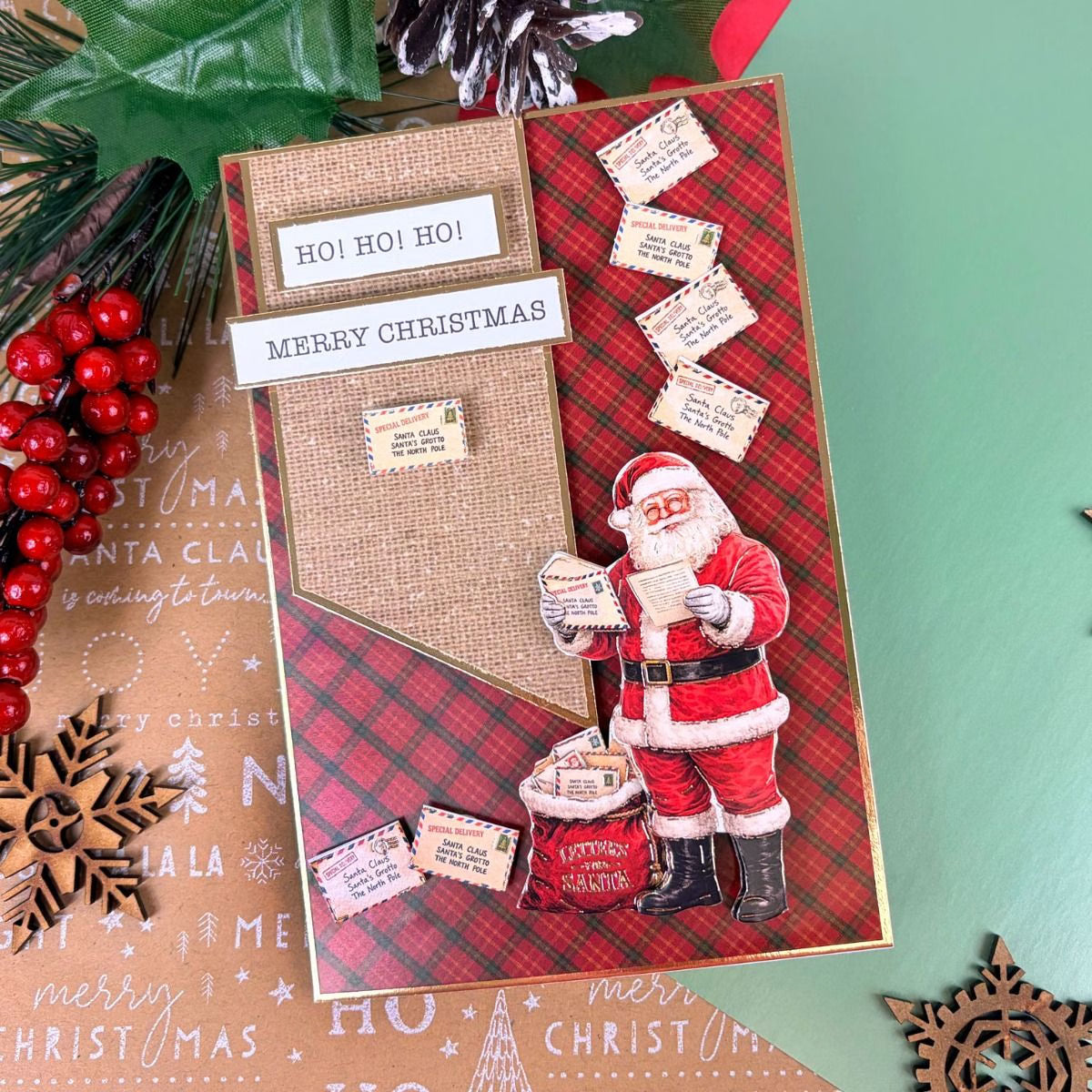 Delightful Die-Cuts - Celebrate with Santa