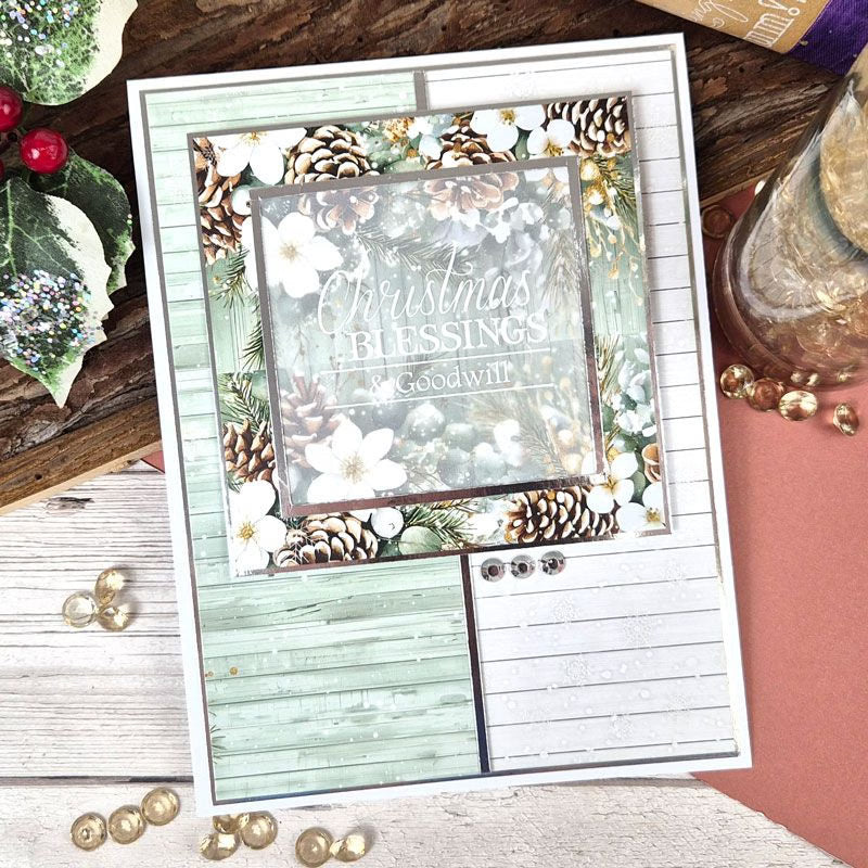 Duo Design Paper Pads - Festive Foliage & Winter Wood