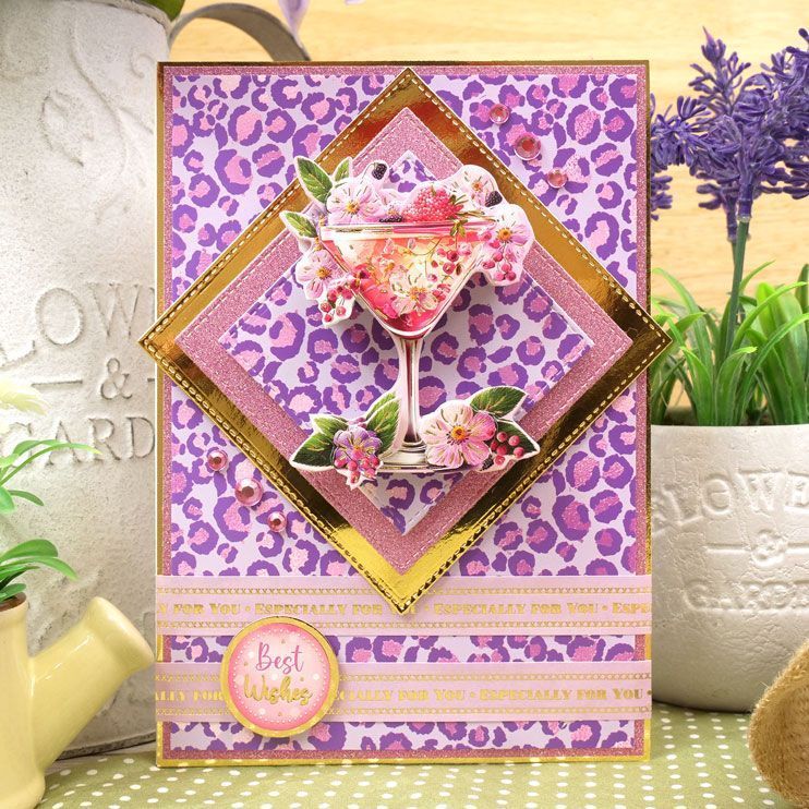 Amongst The Flowers Decoupage Topper Collection