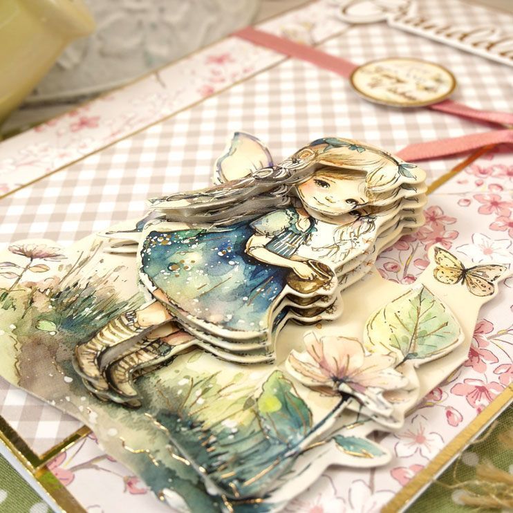 Fairy Wishes Decoupage Topper Sheet