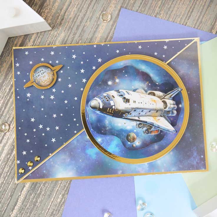 Out Of This World Decoupage Topper Sheet