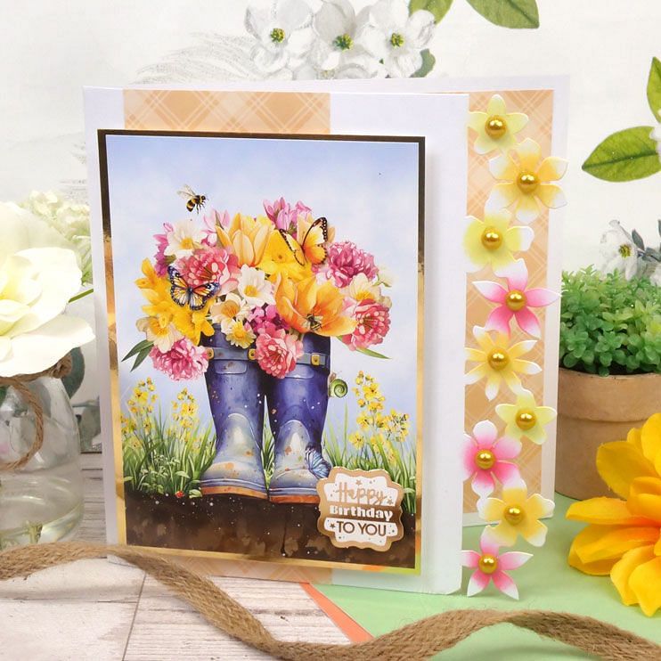 Fancy-Edge Blanks - Floral Edge