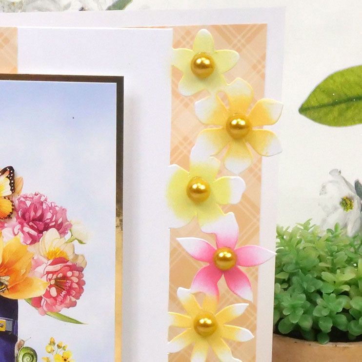 Fancy-Edge Blanks - Floral Edge