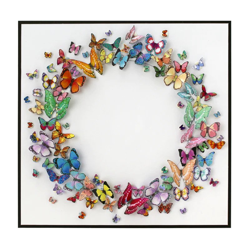 Die Cut Decoupage - A Kaleidoscope of Butterflies (2 Pack)