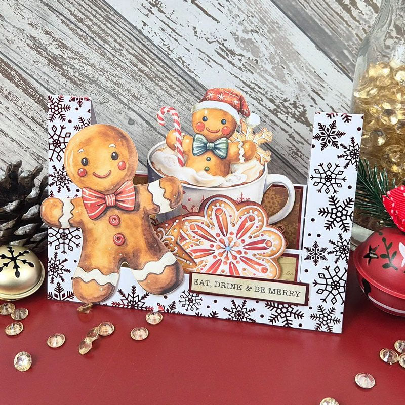Snowflake Foiled Edge Card Blanks & Envelopes - A5