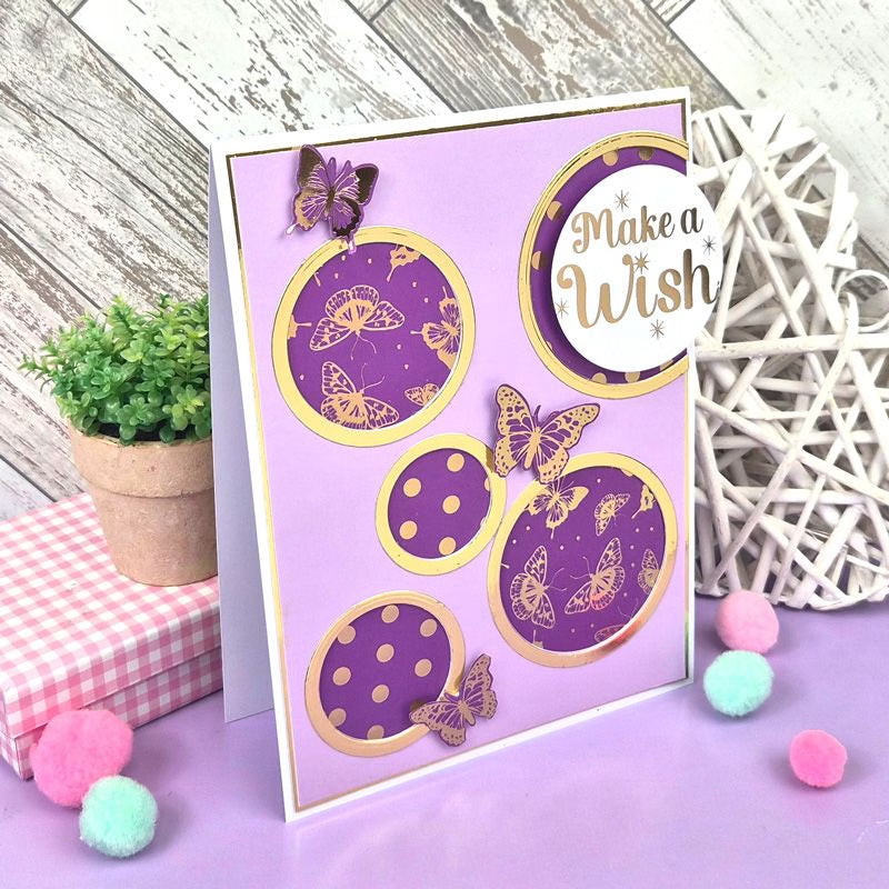 Fancy Foiled Paper Pad - Rich Gold