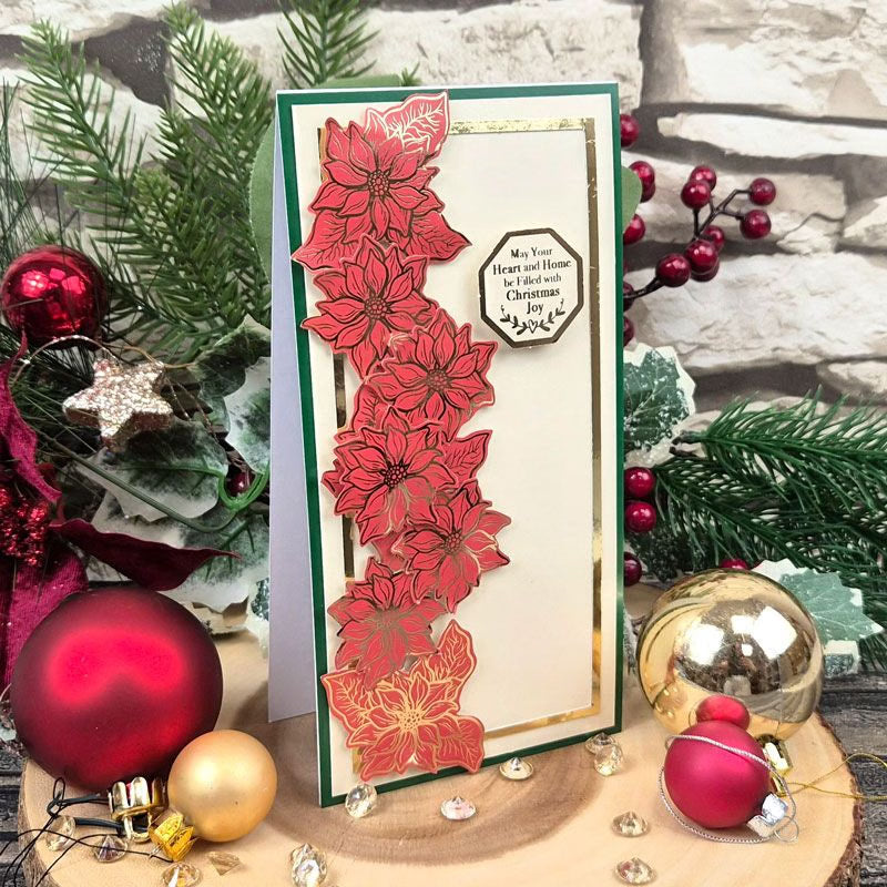 Festive Fancy Foiled Paper Pads - Rich Gold