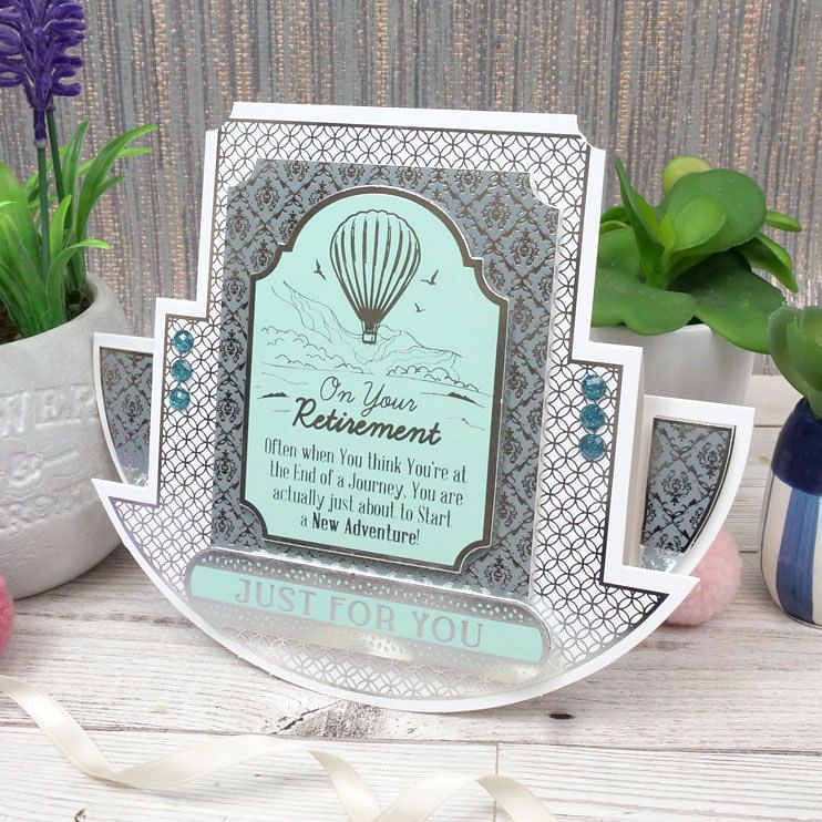 Foiled Pattern Rocker Cards