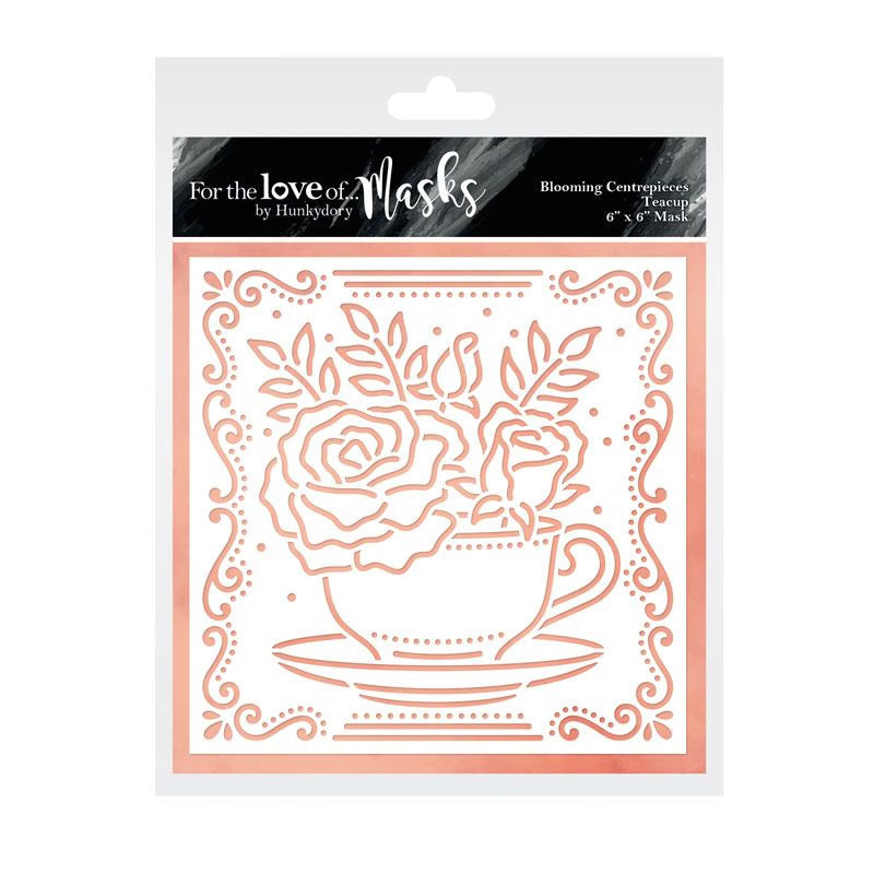 For the Love of Masks - Blooming Centrepiece - Teacup
