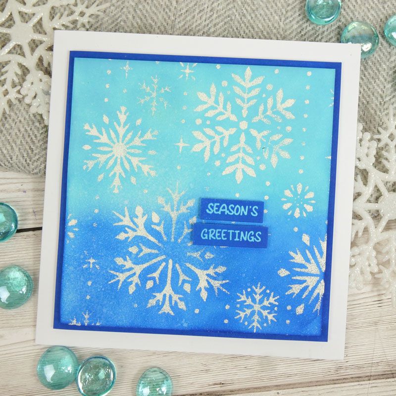 For The Love Of Stamps - Christmas Wishes Sentiment Strips