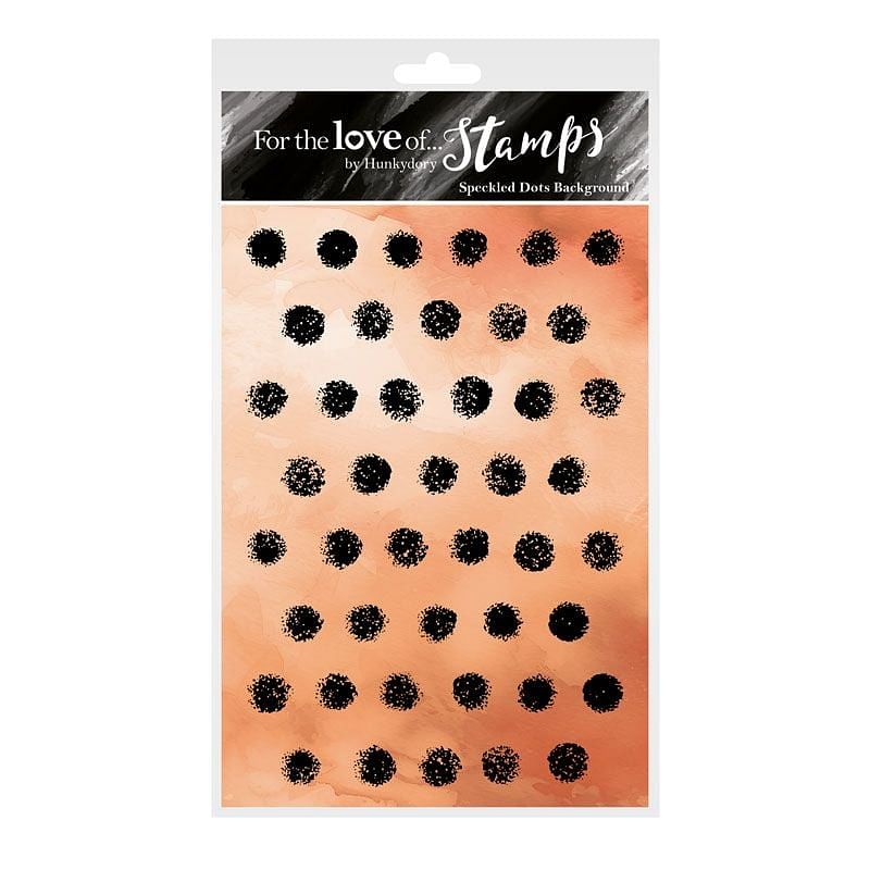 For the Love of Stamps - Speckled Dots Background