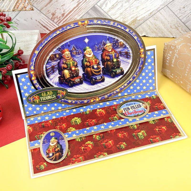 Golden Oldies - Festive Senior Moments 8" x 8" Paper Pad