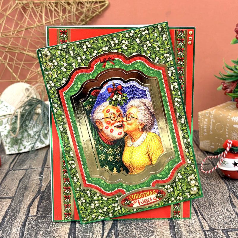 Golden Oldies - Festive Senior Moments Luxury Card Toppers Kit