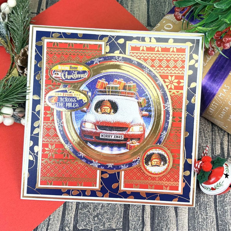 Golden Oldies - Festive Senior Moments Luxury Card Toppers Kit