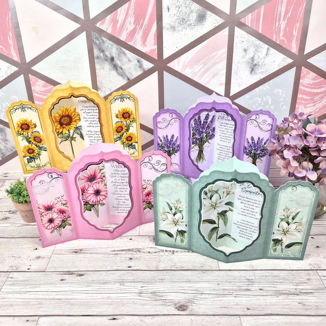 Window to the Heart - Floral Wishes Concept Card Kit