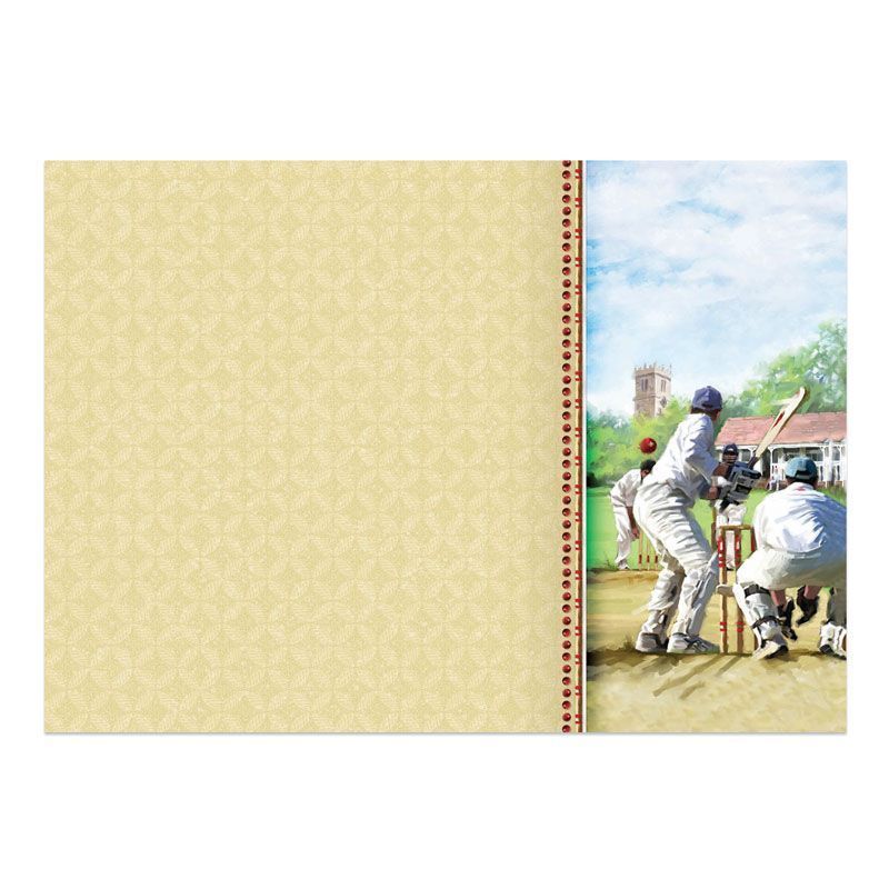 Sports & Hobbies Deco-Large Set - A Wicket Day