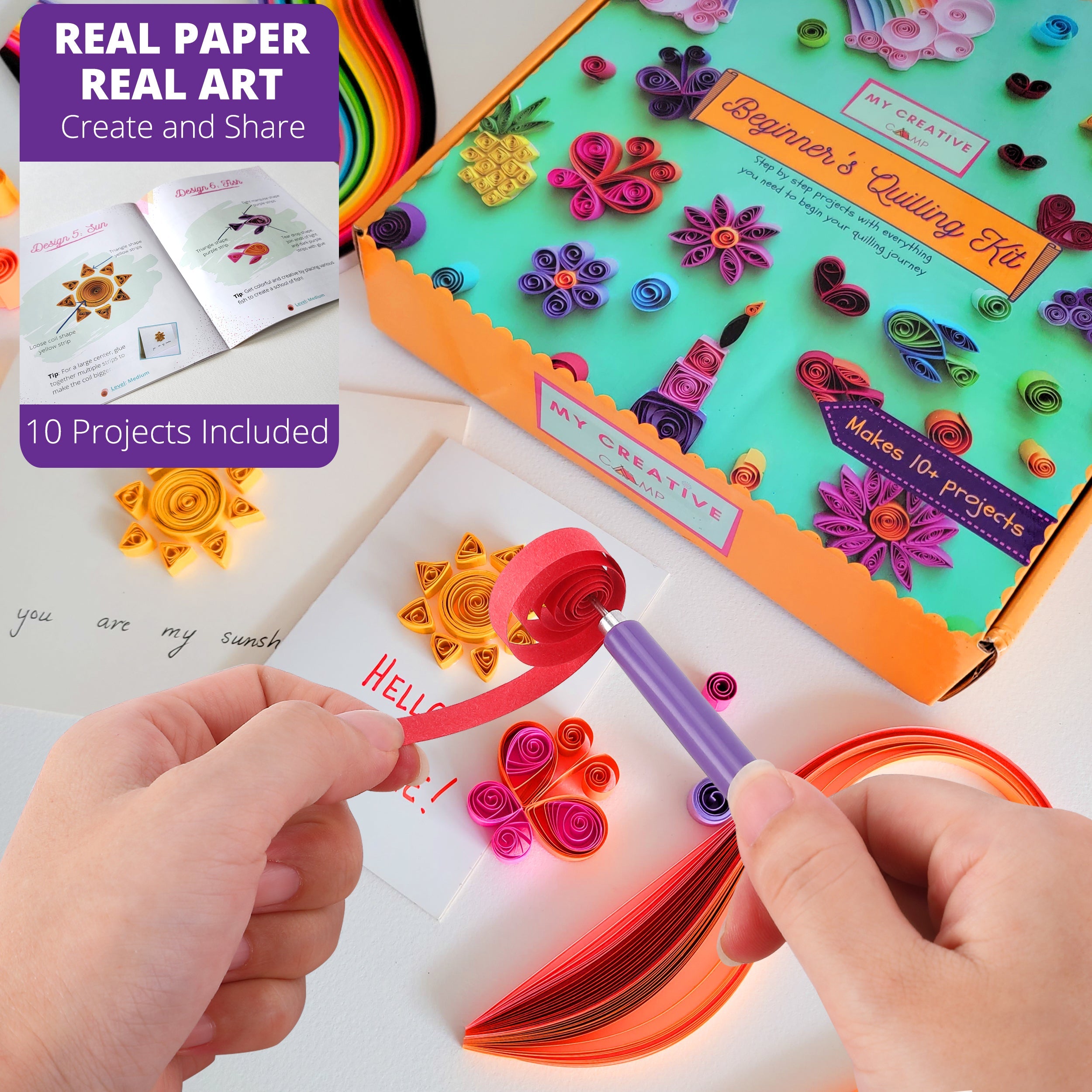 My Creative Camp Beginner's Quilling Kit