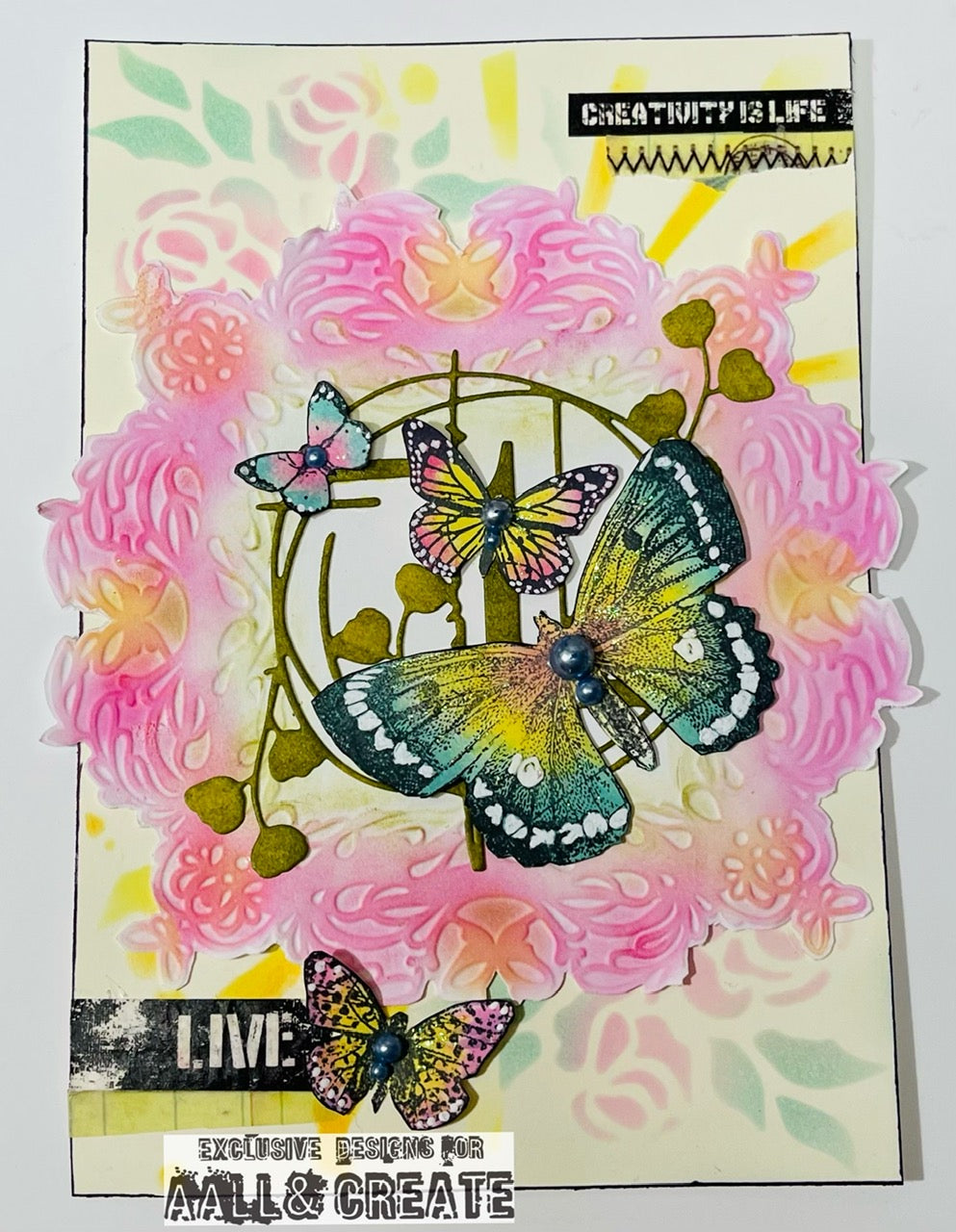 AALL and Create - Die-Cutting Die Set - Bursting Buds