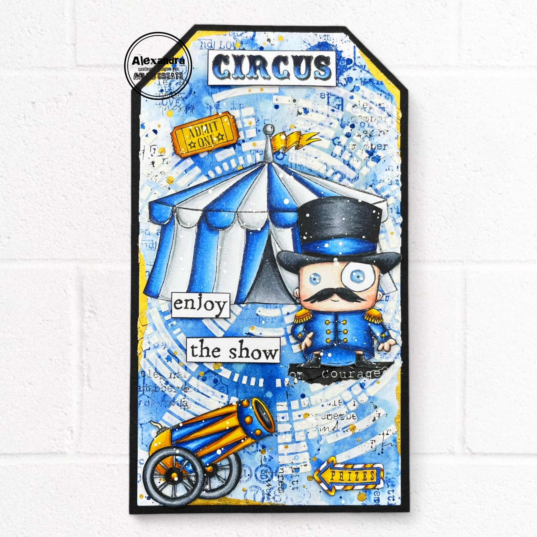 AALL and Create - A6 Stamp Set - The Big Top