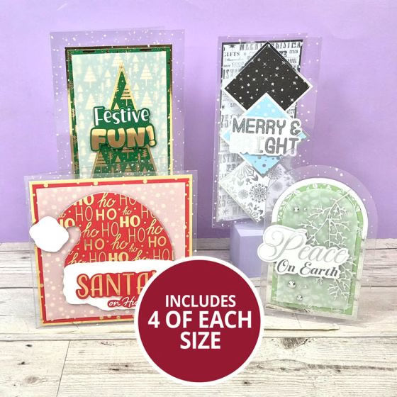 Snowfall Acetate Card Blank Essentials