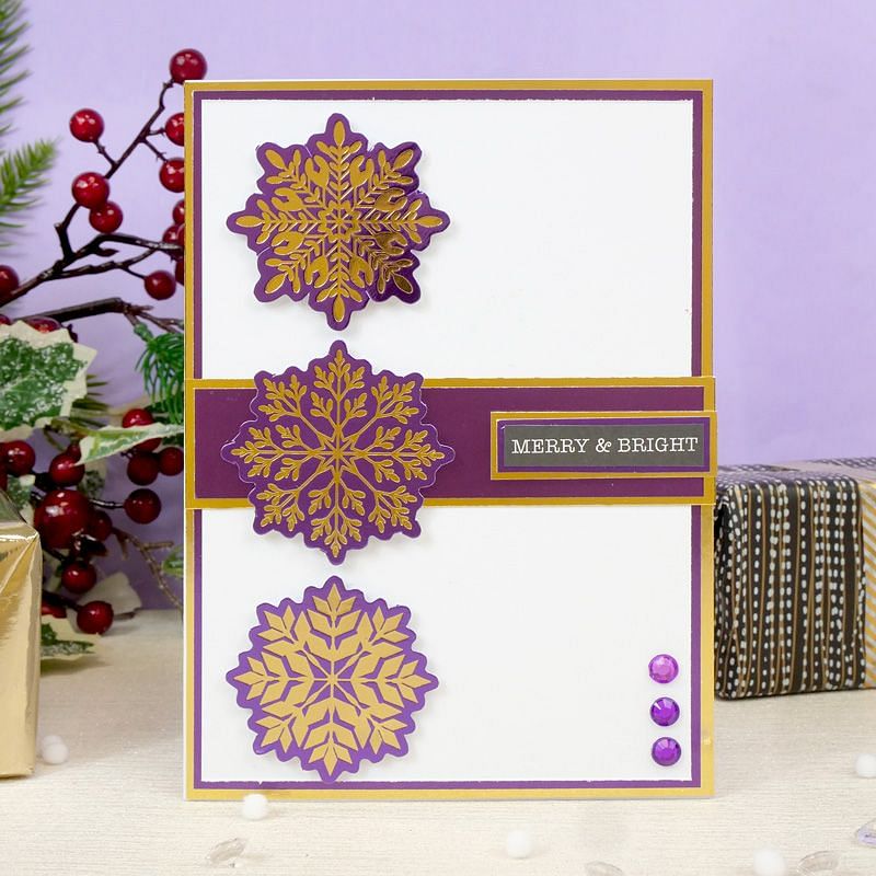 Foiled & Die-Cut Mirri Snowflakes - Classic Selection