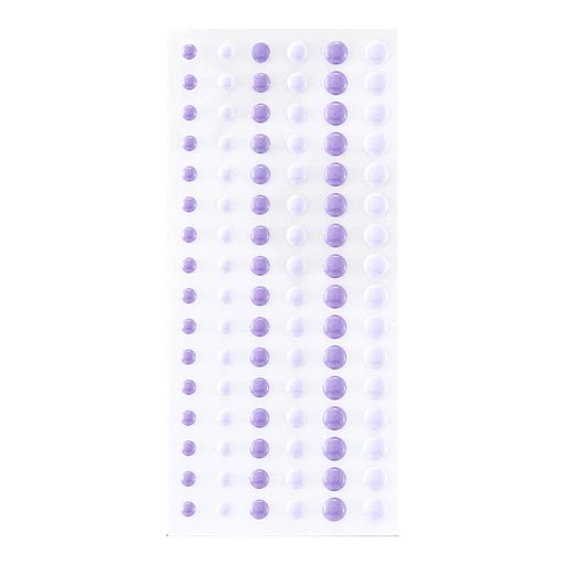 Dimensional Two Tone Purple Enamel Dots