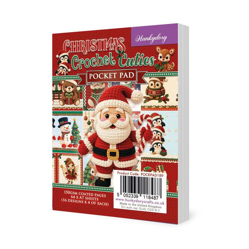 Christmas Crochet Cuties Pocket Pad