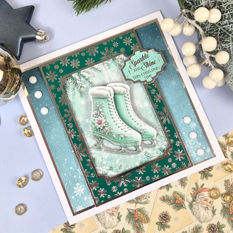 Mint Dream Christmas Pocket Pad