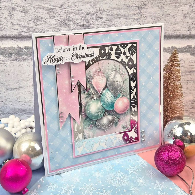 Festive Pocket Pad Apertures - Stunning Silver