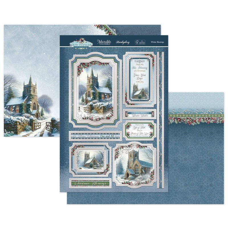 Winter Blessings Luxury Topper Set
