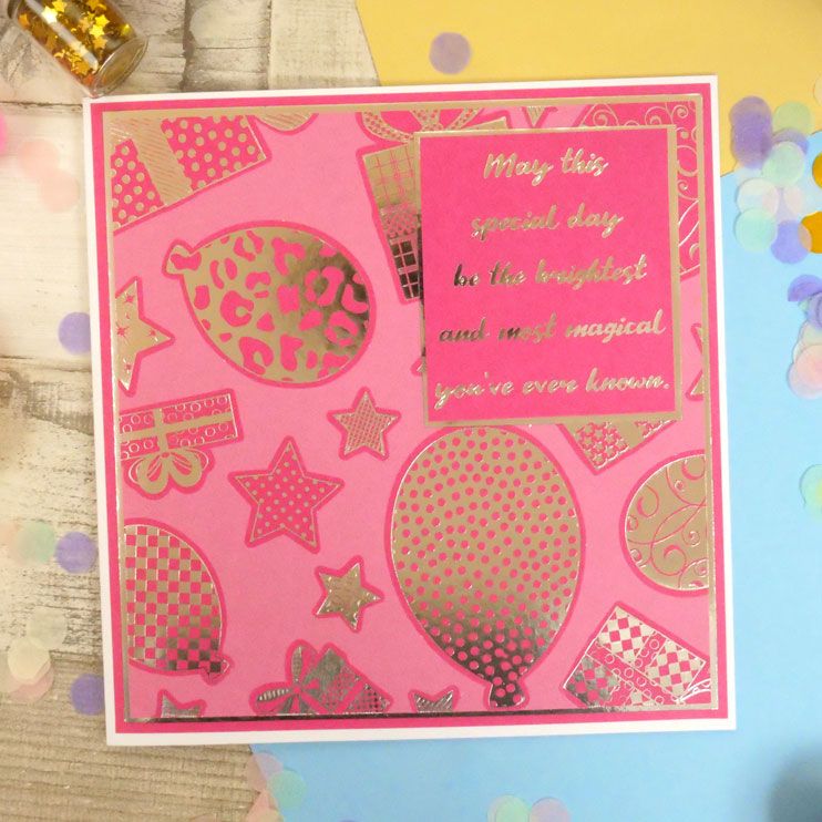 Bold & Bright Stickables Foiled & Die-Cut Birthday Elements