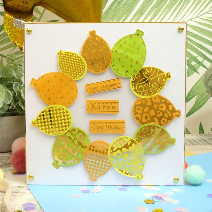 Bold & Bright Stickables Foiled & Die-Cut Birthday Elements