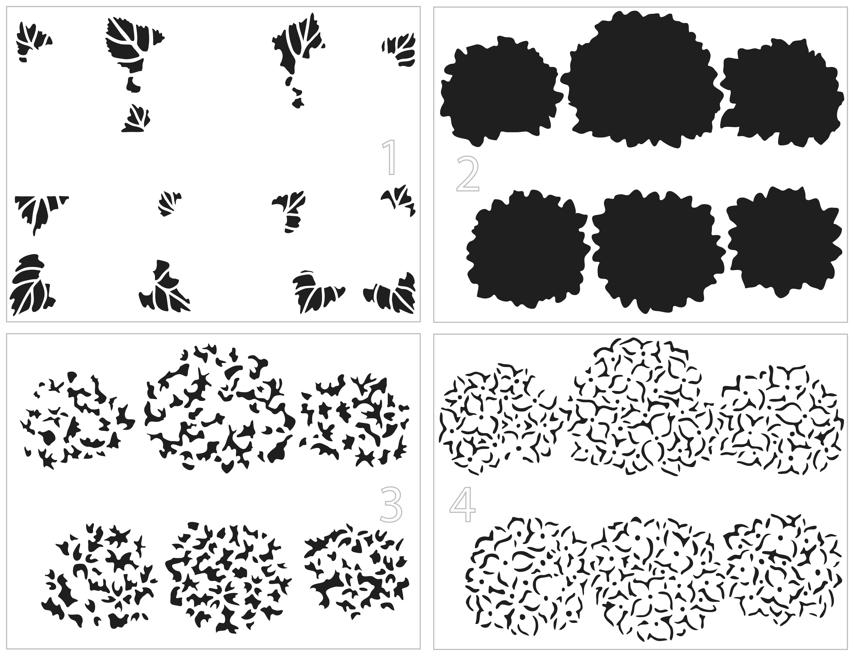 The Crafters Workshop Layered Hydrangea Banner