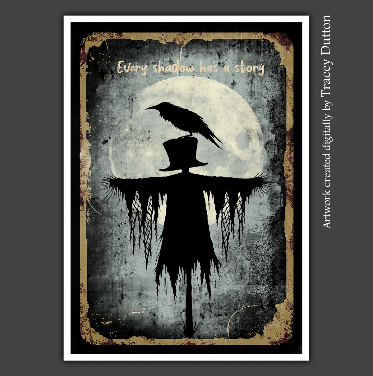 Lavinia Stamps - Poe and Noctis Stamp