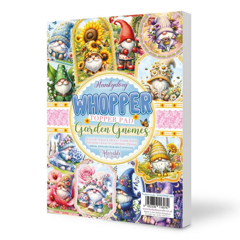 Whopper Topper Pad - Garden Gnomes