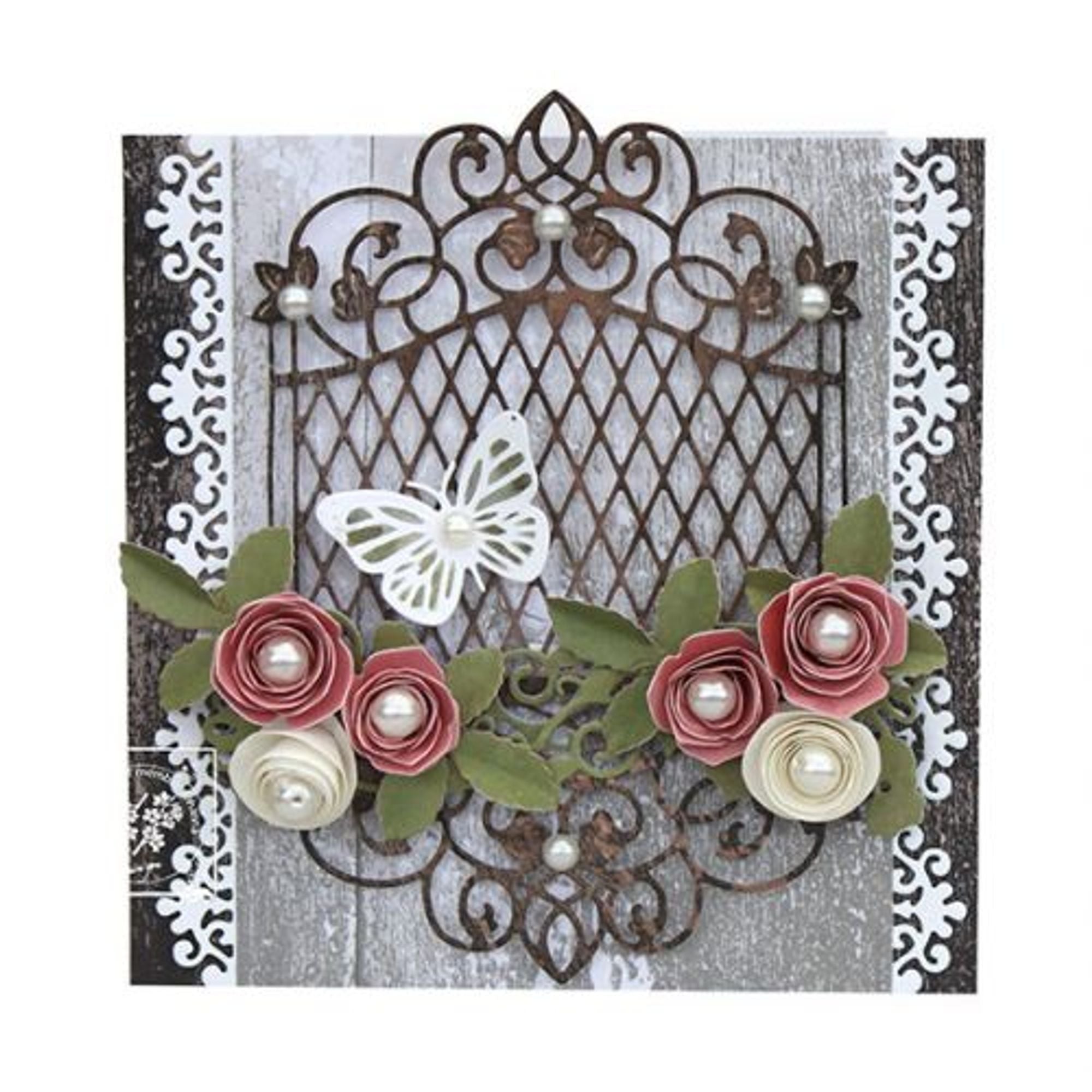 Joy Crafts Cutting and embos die - Border oval