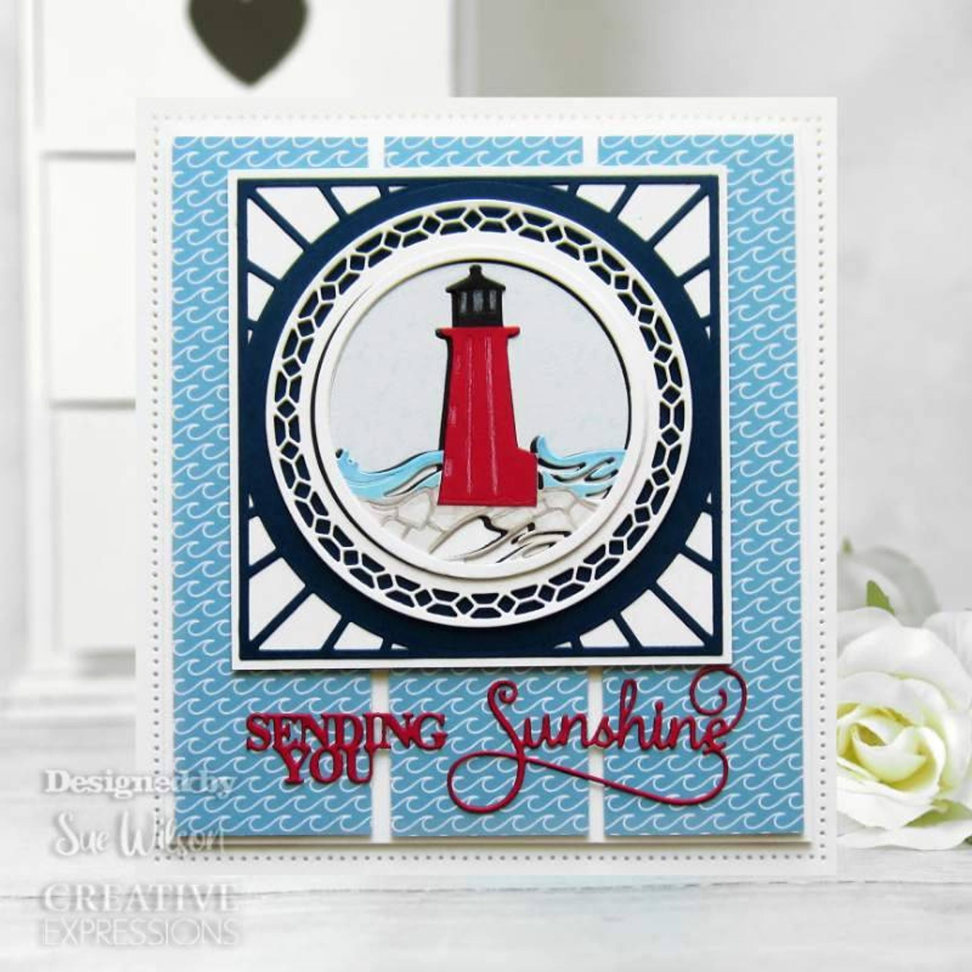 Creative Expressions Sue Wilson Nautical Adventures 8 in x 8 in Paper Pad