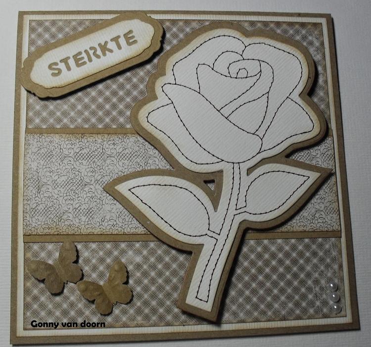 Stitching Dies - Happy Stitches Rose (3 pcs)