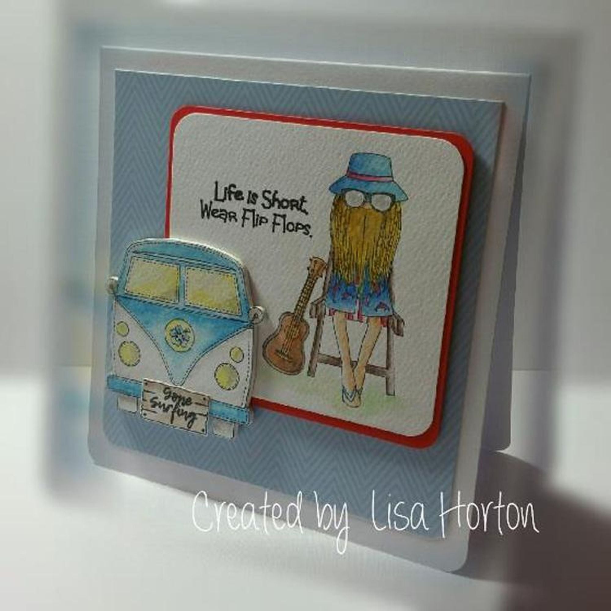 Creative Expressions - Surf's Up Gnome Clear Stamp Set