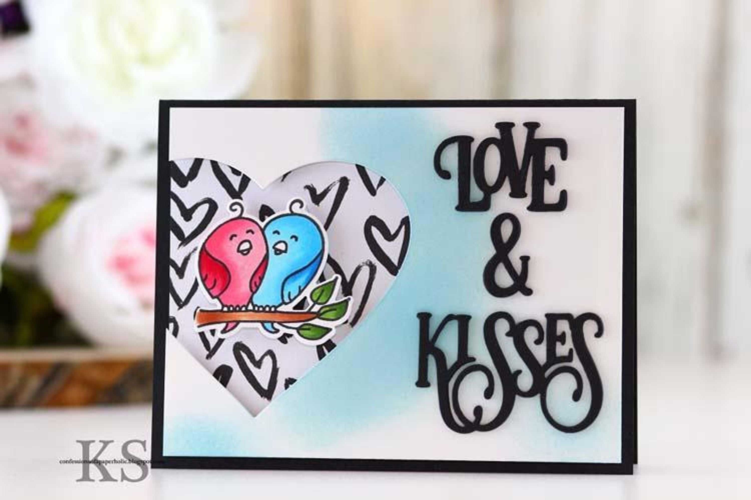 Frantic Stamper Precision Die - Love And Kisses