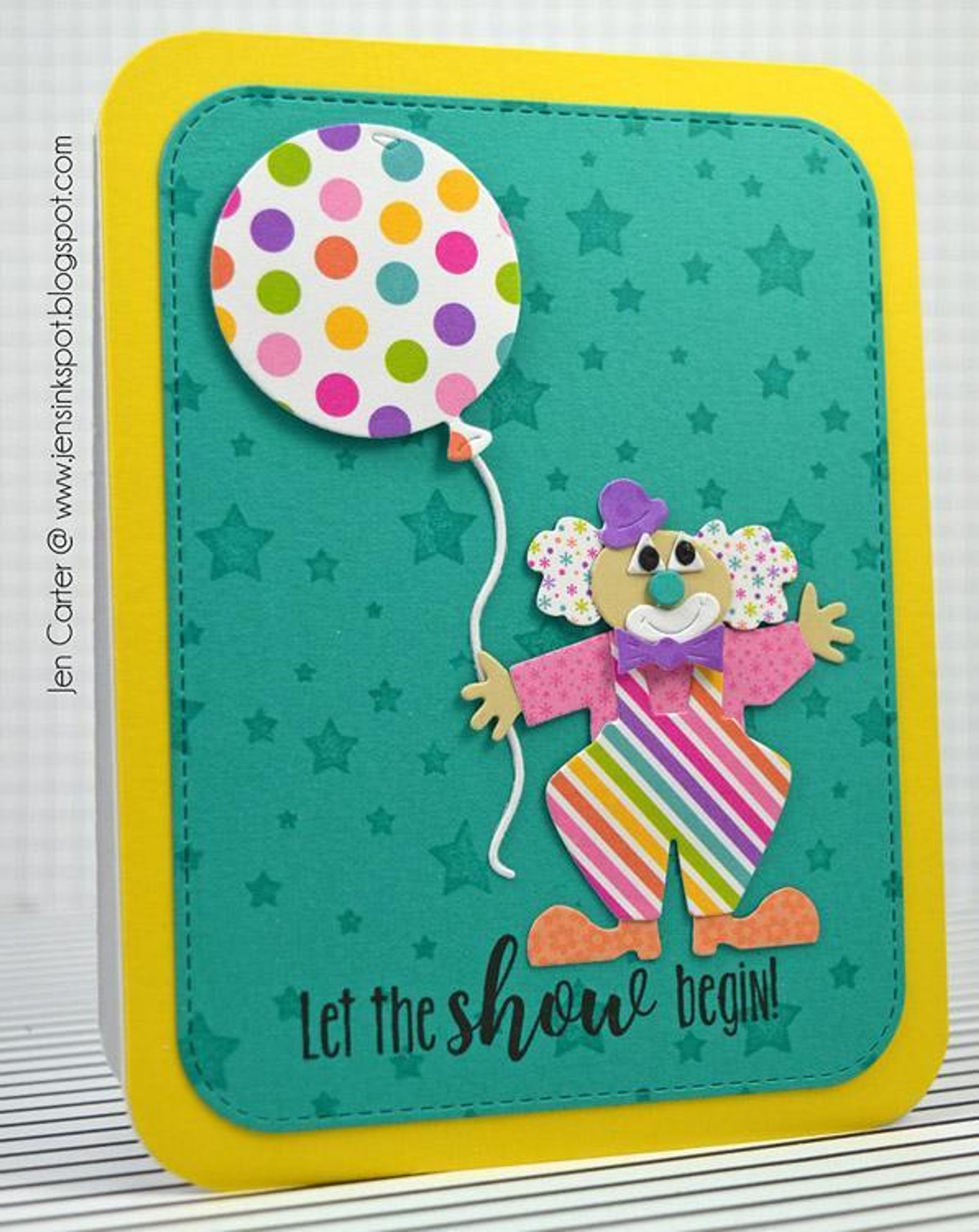 Frantic Stamper Precision Die - Large Clown Builder