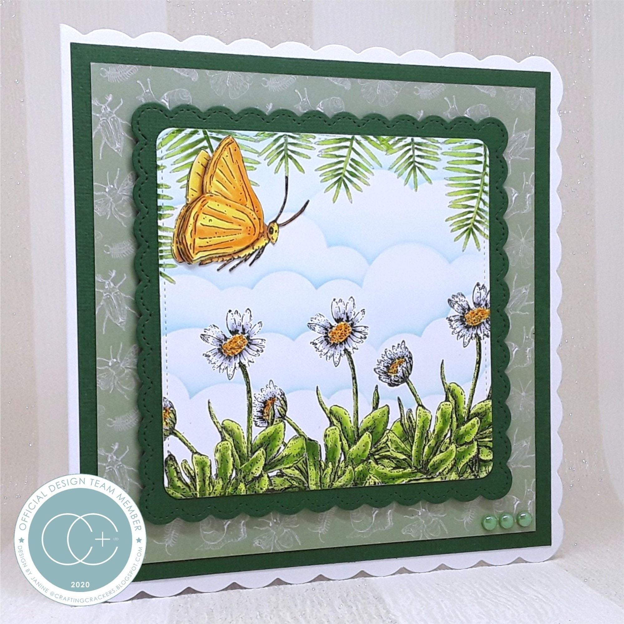 At home in the wildflowers - Stamp Set - Bees & Butterflies