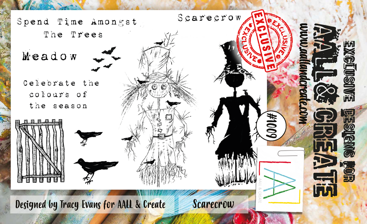 AALL and Create #1009 - A6 Stamp Set - Scarecrow