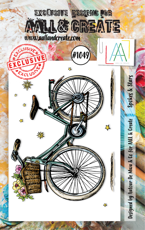 AALL and Create A7 Stamp Set - #1049 - Spokes & Stars