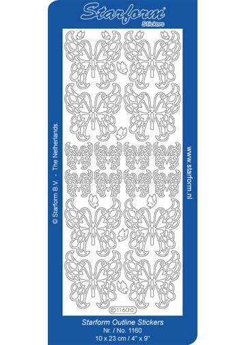 Deco Stickers - Oriental Butterflies