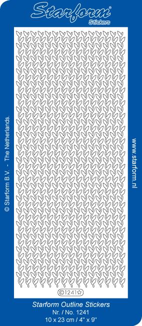 Deco Stickers - Leaf Border