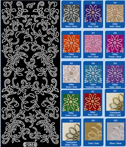 Deco Stickers - Leaf Flourish