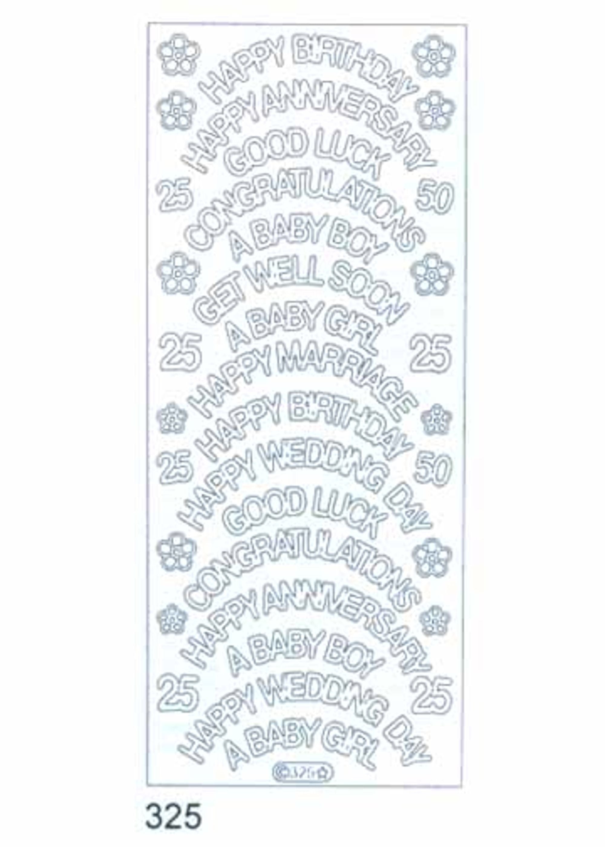 Deco Stickers - Variety - Occasions