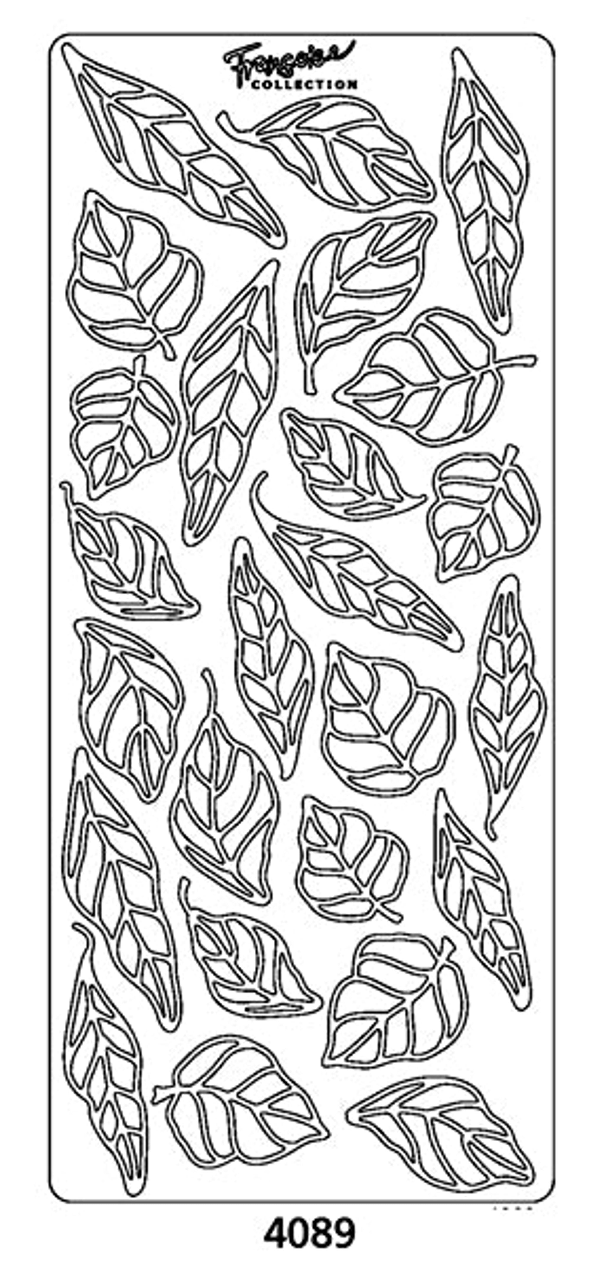 Peel Off Sticker -Leaves