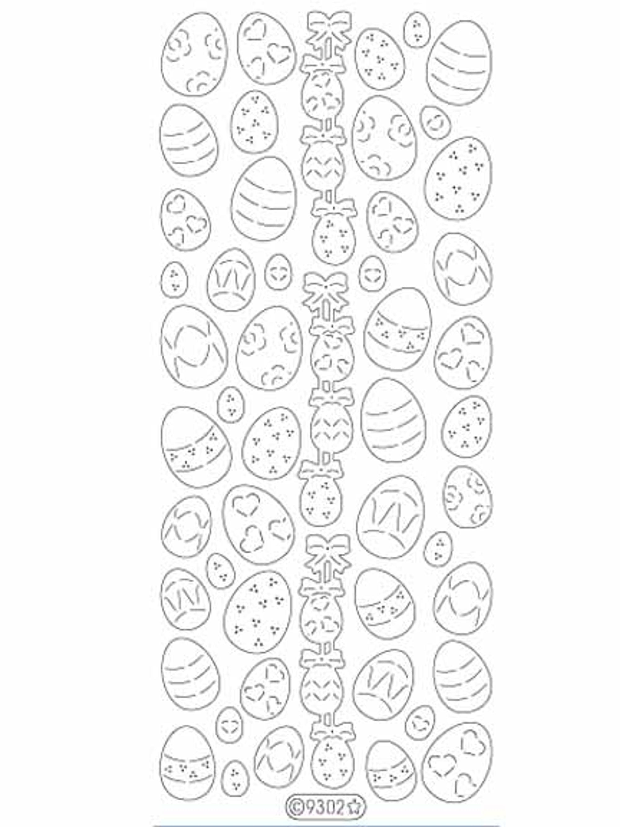 Deco Stickers - Small Eggs
